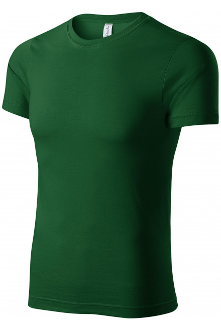 T-shirt o wyższej gramaturze, butelkowa zieleń, bawełniane koszulki
