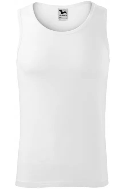 Tank top męski - biały, S