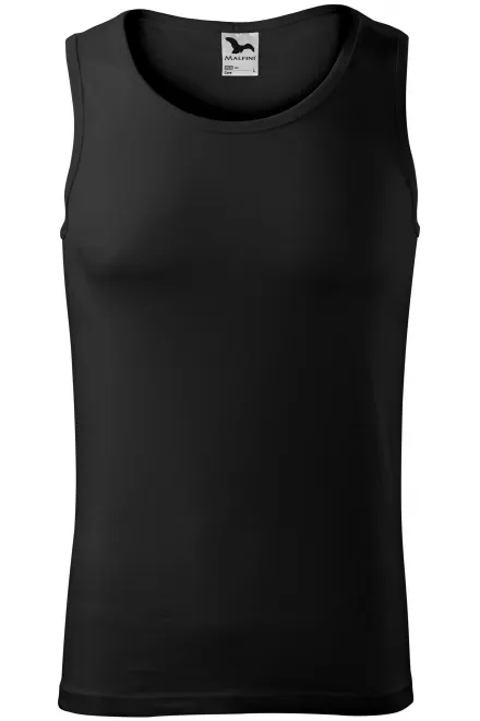 Tank top męski - czarny, S